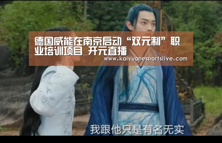 德国威能在南京启动“双元制”职业培训项目_开元直播(图2) 开元体育